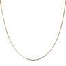 18ct Yellow Gold Box Chain 24"