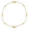 22ct Yellow Gold Trilogy Junction Fancy Bracelet 7"