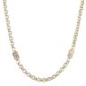 9ct Yellow Gold Fancy Four Barrel Belcher Chain 30"