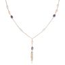 9ct Yellow Gold Multi-Coloured Bead Chain 18"