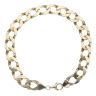 9ct Yellow Gold Curb Bracelet 9.5"