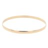 9ct Yellow Gold Plain Bangle