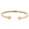 9ct Yellow Gold Patterned Torque Bangle