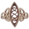 9ct Yellow and Rose Gold Celtic Knot Patterned Clogau Ring