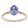 9ct Yellow Gold Tanzanite Single Stone Ring
