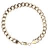 9ct Yellow Gold Curb Bracelet 8"