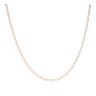 9ct Yellow Gold Square Curb Chain 16"