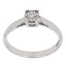 Platinum 0.20ct Brilliant Cut Diamond Solitaire Ring