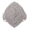 9ct Yellow Gold 2.00ct Brilliant Cut Diamond Cluster Ring