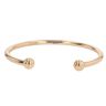 9ct Yellow Gold Plain Torque Bangle