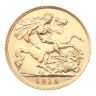1910 Edward VII Large Head UK Half Sovereign Coin