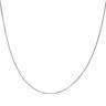 Silver Diamond Cut Rolo Chain 18"