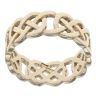 9ct Yellow Gold Celtic Patterned Band 7mm