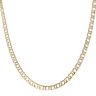 9ct Yellow Gold Double Curb Chain 18"