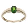 9ct Yellow Gold Green Tourmaline Ring