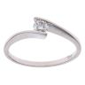 9ct White Gold 0.15ct Diamond Solitaire Ring