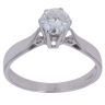 18ct White Gold 0.60ct Brilliant Cut Diamond Solitaire Ring