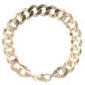 9ct Yellow Gold Curb Bracelet 9"