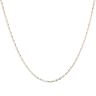 9ct Yellow Gold Button Chain 16"