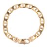9ct Yellow Gold Anchor Bracelet 8"