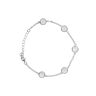 Sterling Silver Cubic Zirconia Bracelet 8" by Icesia
