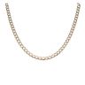 9ct Yellow Gold Curb Chain 22"