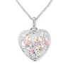 Angel Whisperer Tree of Life Heart Necklace