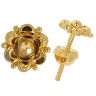 22ct Yellow Gold Floral Stud Earrings
