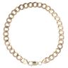9ct Yellow Gold Curb Bracelet 8.5"