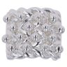Sterling Silver Four Row Keeper Ring