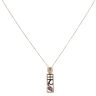9ct Yellow Gold Amethyst Rennie Mac Pendant and Chain 18"