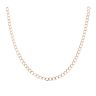 9ct Yellow Gold Curb Chain 18"