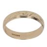 9ct Yellow Gold Patterned 3mm Wedding Band