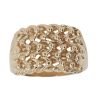 9ct Yellow Gold Five Row Keeper Ring