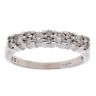 9ct White Gold 0.50ct Brilliant Cut Diamond Fancy Ring
