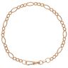 9ct Yellow Gold Figaro Bracelet 7.5"