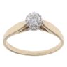 9ct Yellow Gold 0.25ct Brilliant Cut Diamond Solitaire Ring