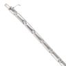 9ct White Gold Fancy Bracelet 7.5"
