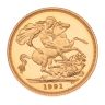 1991 Elizabeth II Third Portrait UK Full Sovereign Coin