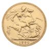 1890 Victoria Jubilee Head Australia Full Sovereign Coin