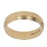 18ct Yellow Gold Patterned Wedding Band 4.8mm