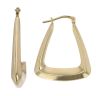 Gold Plated Silver Handbag Creole Earrings