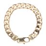 9ct Yellow Gold Curb Bracelet 8"