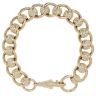 9ct Yellow Gold Rollerball Bracelet 9"