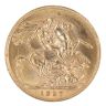 1927 George V Large Gead South Africa Full Sovereign Coin