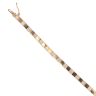 9ct Yellow Gold Cubic Zirconia Bracelet 7.5"