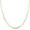 9ct Yellow Gold Curb Chain 18"