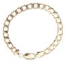 9ct Yellow Gold Curb Bracelet 9"
