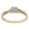 18ct Yellow Gold 0.23ct Brilliant Cut Diamond Solitaire Ring