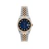 Rolex Custom Datejust Pre Owned Watch Ref 16233